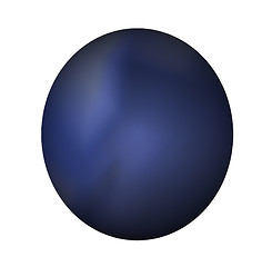 Image showing Web button dark blue