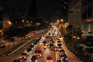 Image showing Night road
