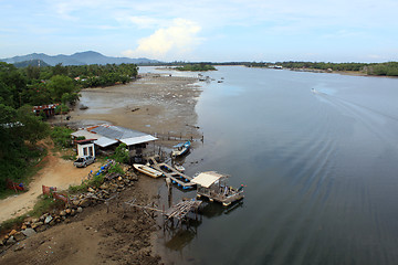 Image showing On the river