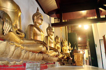 Image showing Buddhas