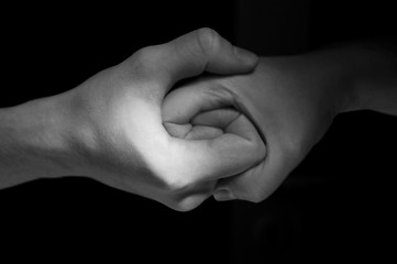 Image showing Hands unite with eachother in special symbol