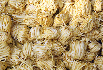 Image showing Yellow noodles