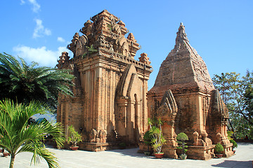 Image showing Cham towers