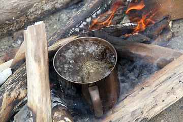 Image showing Boiling water