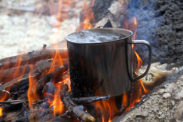 Image showing Boiling water