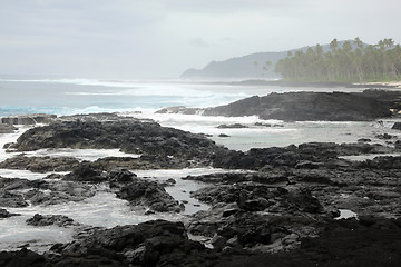 Image showing Coast in amoa 