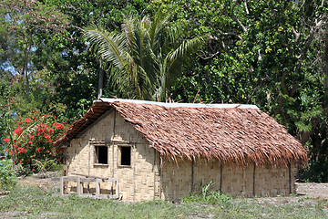 Image showing Hut and trees