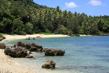 Image showing On the beach