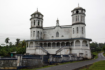 Image showing Gray church