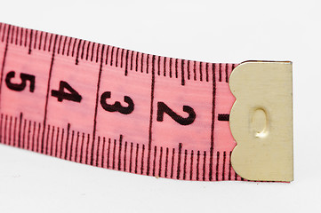 Image showing Pink tape Measure