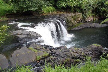 Image showing River and waterfall