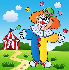 Image showing Clown theme picture 7