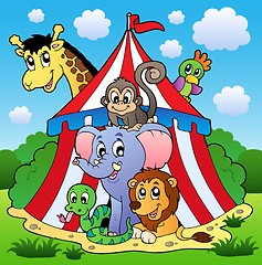 Image showing Circus theme picture 1