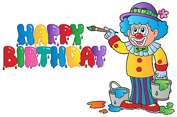 Image showing Clown theme picture 8