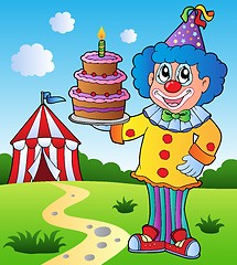 Image showing Clown theme picture 1