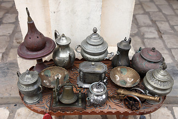 Image showing Tunisian antique shop