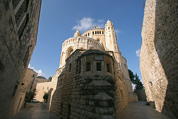 Image showing Church Of Dormition on Mount Zion, Jerusalem