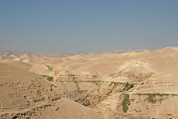 Image showing View on Judea desert, Israel