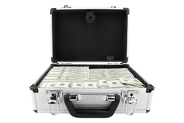 Image showing Suitcase of dollars