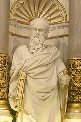 Image showing Statue of apostle St Paul