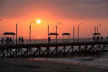 Image showing Sunset