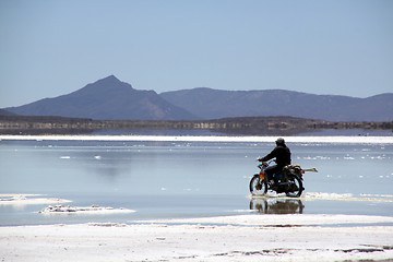 Image showing Biker