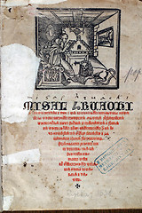 Image showing First page of medieval missal
