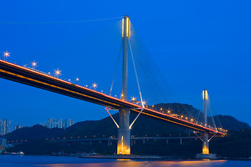 Image showing Ting Kau Bridge 