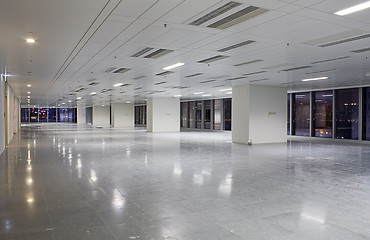 Image showing modern hall in building 