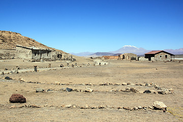 Image showing Mountain and desert