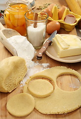 Image showing Dough for the Easter cookies.