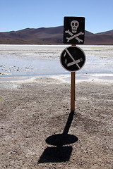 Image showing Salt lake