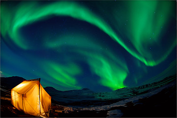 Image showing Northern lights