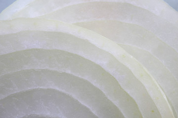 Image showing Sliced fresh onion