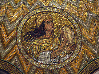 Image showing Adam, mosaic