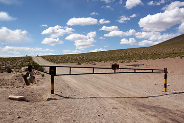 Image showing Barrier