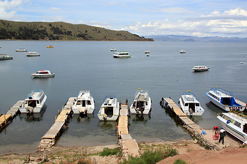 Image showing Boats