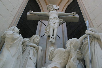 Image showing Jesus on the cross