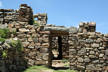 Image showing Inca ruins