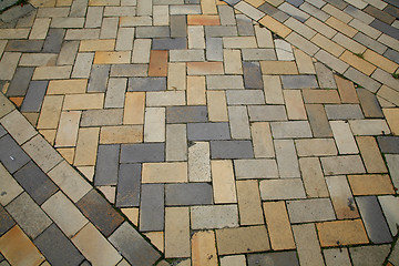 Image showing Artistic pavement