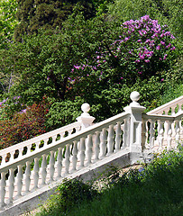 Image showing stairs in park