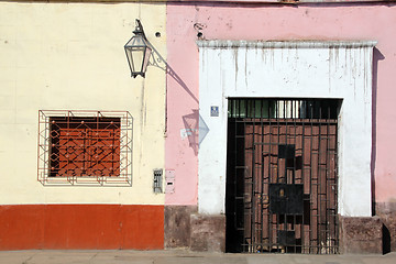 Image showing Window, wall, door