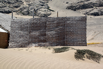 Image showing Wattled wall