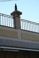 Image showing Decoration of terrace