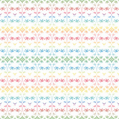 Image showing Seamless floral pattern