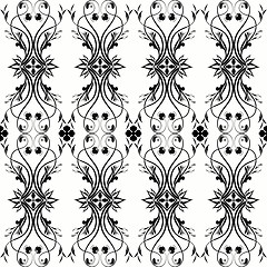 Image showing Seamless floral pattern