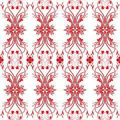 Image showing Seamless floral pattern