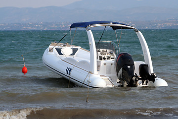 Image showing motor boat