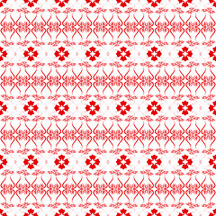 Image showing Seamless floral pattern