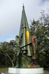 Image showing green monument